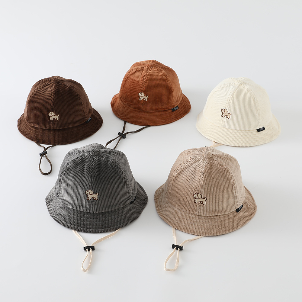 Bucket Hat Cotton - قبعة أطفال من القماش المخملي للأنشطة