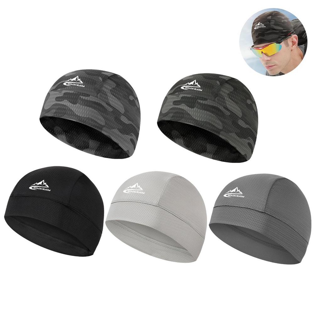 قبعة رياضية سريعة الجفاف مضادة - مراجعة Skull Cap Helmet Liner وسعره