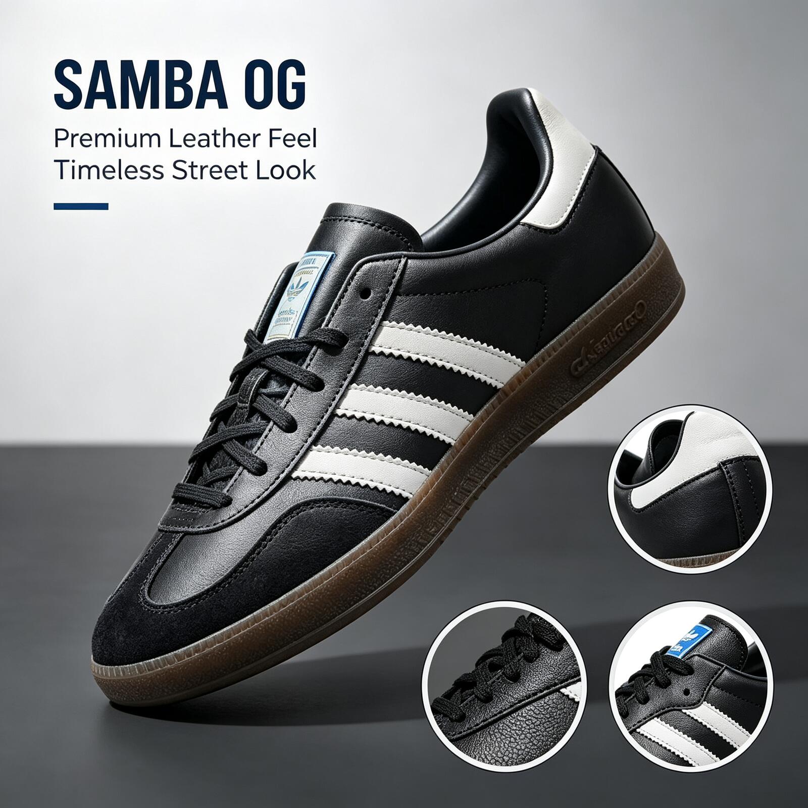 أحذية أديداس الرسمية الأصلية S - مراجعة Adidas Shoes Samba وسعره