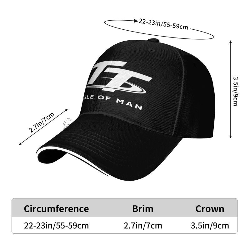جزيرة مان TT سباقات الدراجات ا - مراجعة Golf Cap Dad وسعره